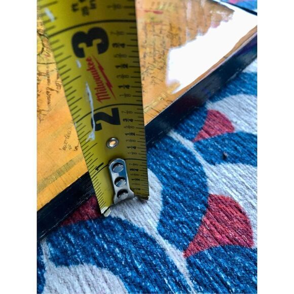 Original Mixed Media Art Flower French Quotes enameled Collage, Signed - Picture 7 of 11